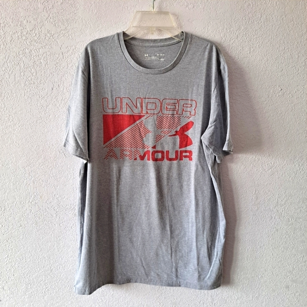 Gray Under Armour Tee